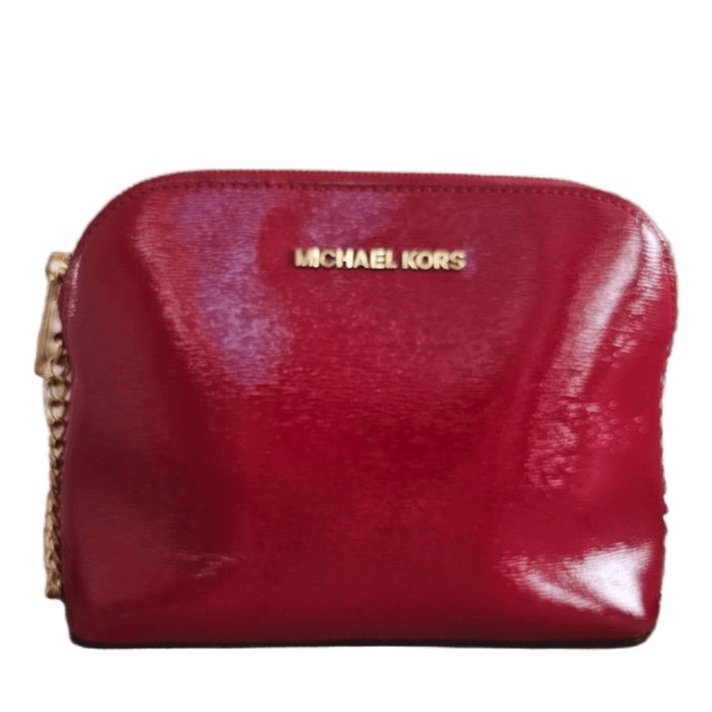 MICHAEL KORS Glossy Red Crossbody Bag